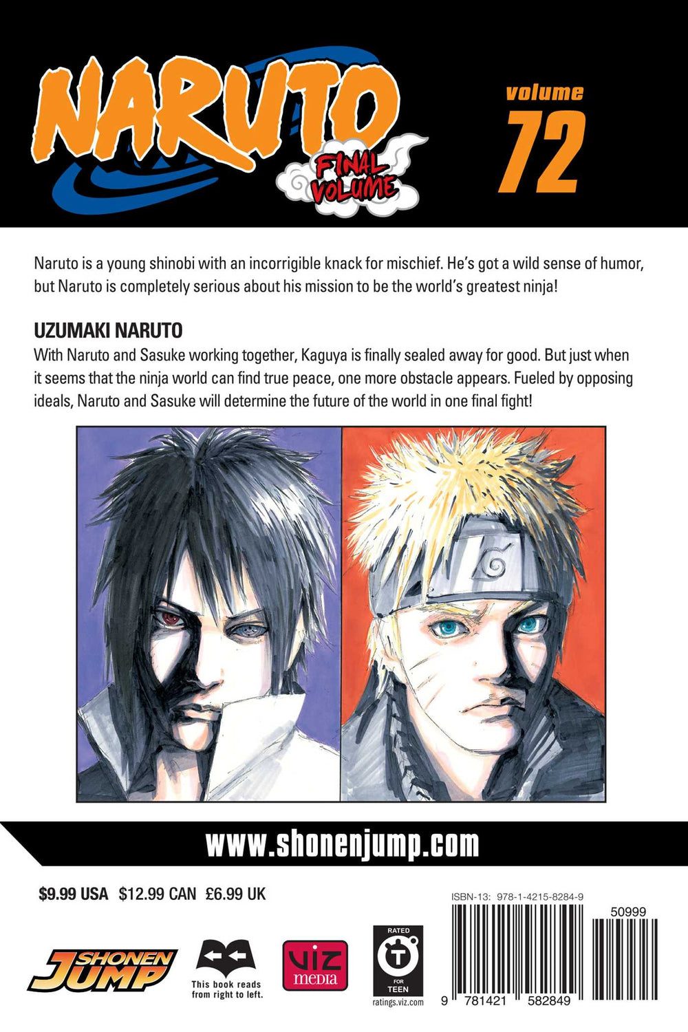 Naruto, Vol. 72