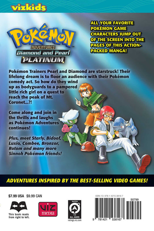 Pokémon Adventures: Diamond and Pearl/Platinum, Vol. 1