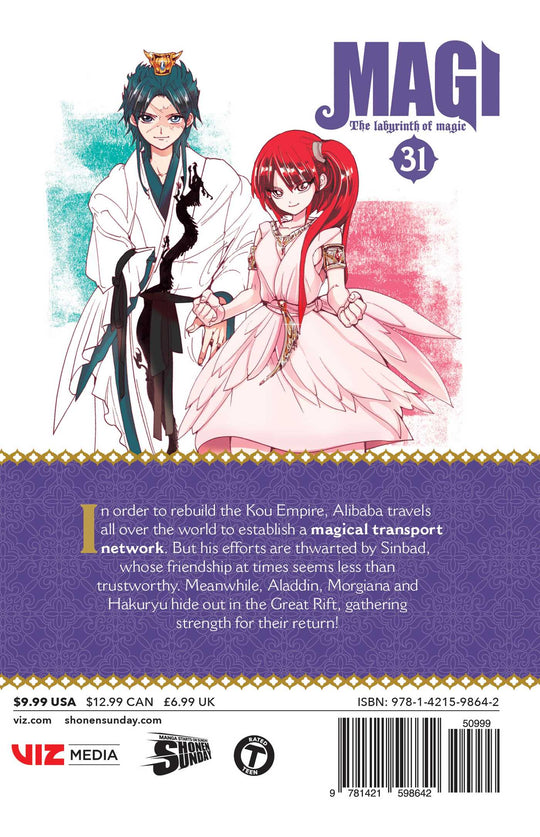 Magi: The Labyrinth of Magic, Vol. 31