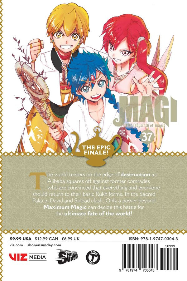 Magi: The Labyrinth of Magic, Vol. 37