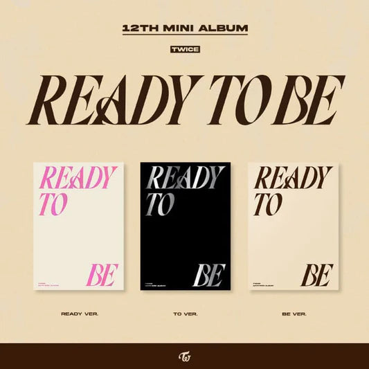 TWICE - 12TH MINI ALBUM [READY TO BE]