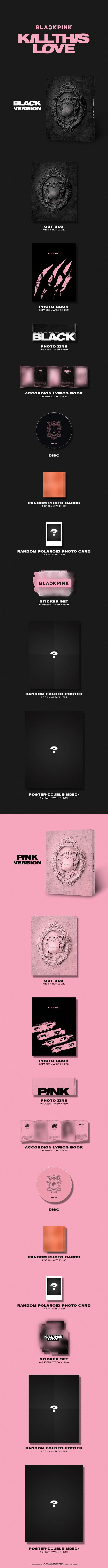 BLACKPINK - 2nd MINI ALBUM [KILL THIS LOVE]