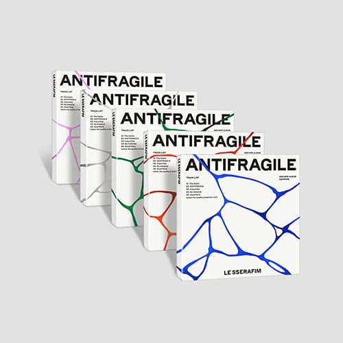 LE SSERAFIM - 2ND MINI ALBUM[ANTIFRAGILE] COMPACT Ver.