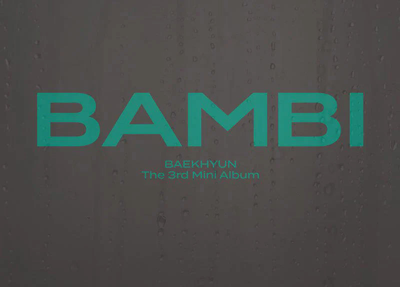 BAEKHYUN - BAMBI [3RD MINI ALBUM] PHOTO BOOK Ver.