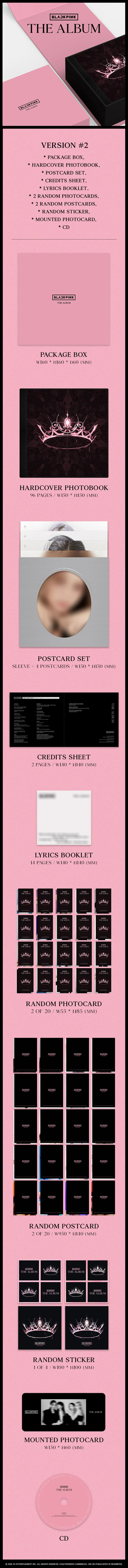 BLACKPINK - 1ST FULL ALBUM [THE ALBUM]