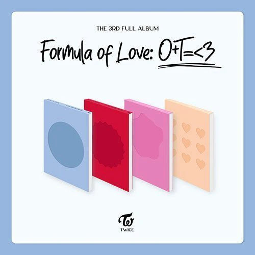 TWICE - FORMULA OF LOVE : O+T=<3 [3RD ALBUM]