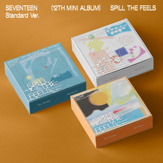 SEVENTEEN - 12th Mini Album [SPILL THE FEELS] Standard Ver.