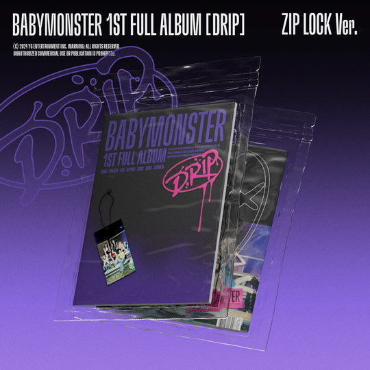 BABYMONSTER - 1st Full Album [DRIP] ZIP LOCK Ver.