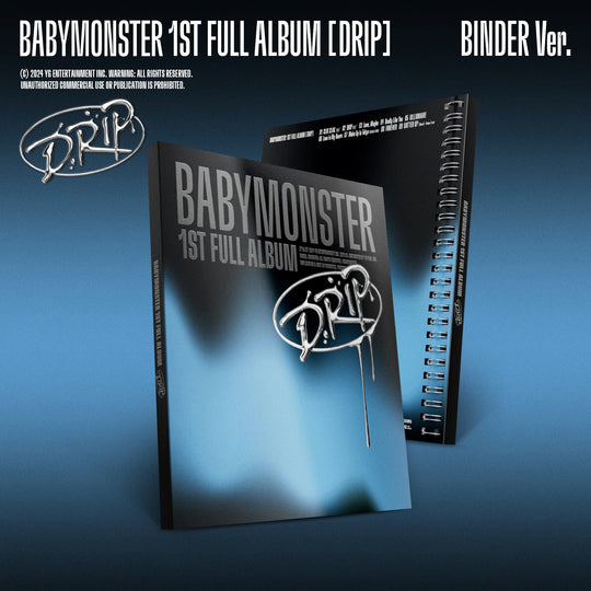 BABYMONSTER - 1st Full Album [DRIP] BINDER Ver.