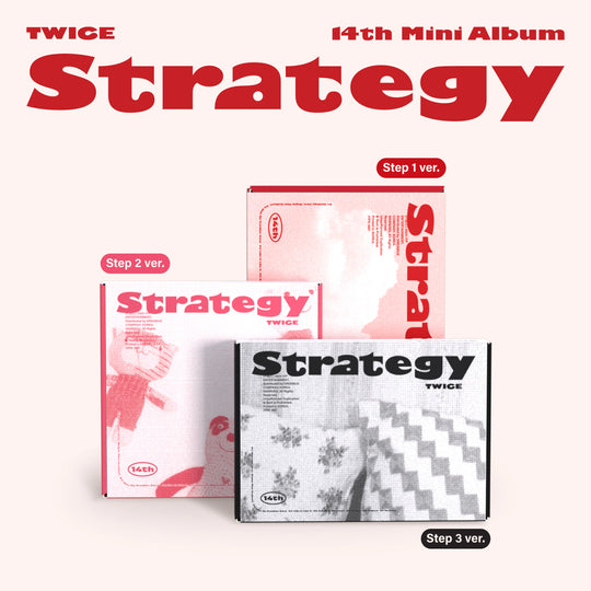 TWICE - 14th Mini Album [STRATEGY] Standard Ver.