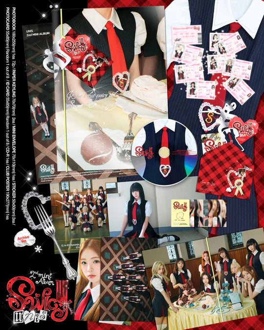 UNIS - 2nd Mini Album [SWICY] Archive Ver.