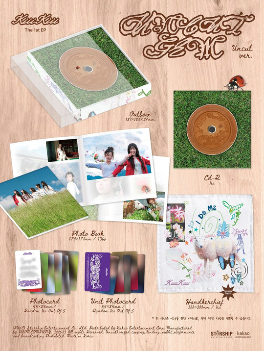 KiiiKiii - 1-asis EP [UNCUT GEM] UNCUT versija