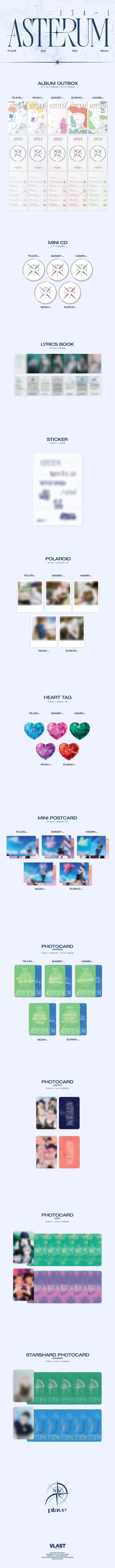 PLAVE - 2. MINI ALBUM [ASTERUM : 134-1]