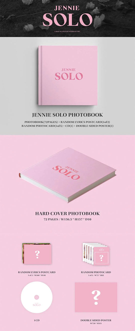 JENNIE - JENNIE SOLO PHOTO BOOK