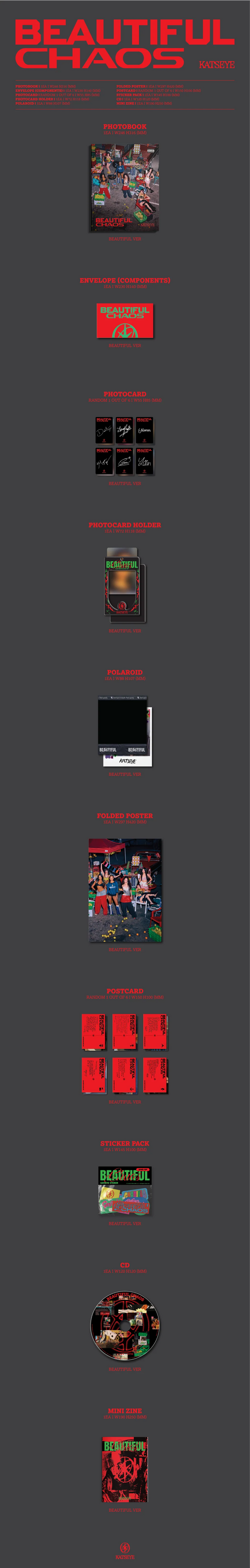 KATSEYE - [BEAUTIFUL CHAOS]