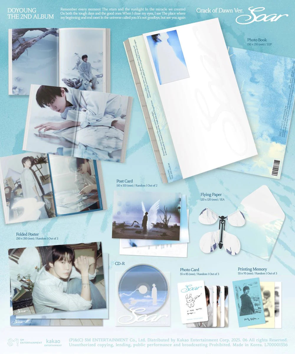 DOYOUNG - 2nd Album [Soar] Crack of Dawn Ver.