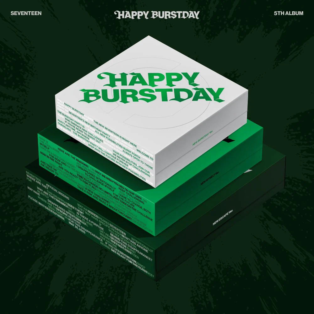 SEVENTEEN - 5th Album [HAPPY BURSTDAY] Standard Ver.