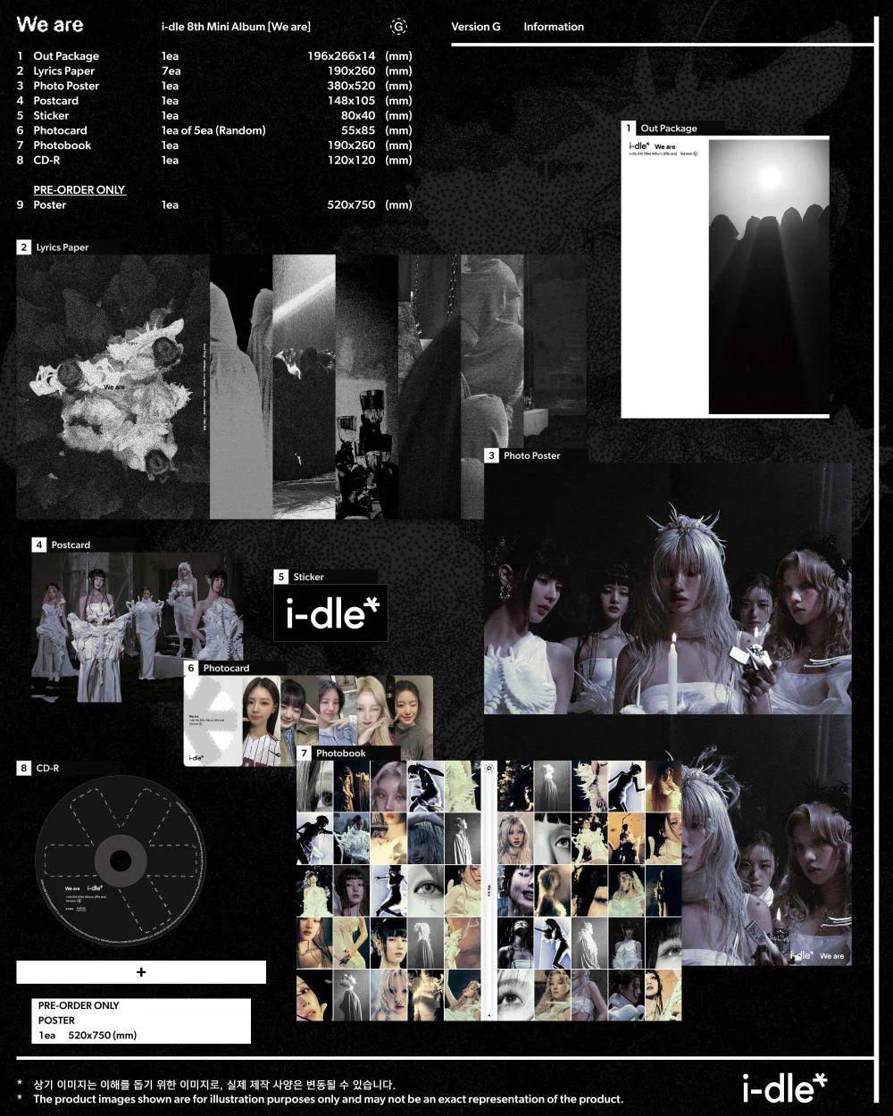 i-dle - 8th Mini Album [We are] Standard Ver.