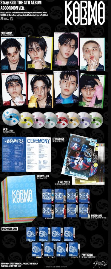 Stray Kids - 4th Album [KARMA] ACCORDION Ver.