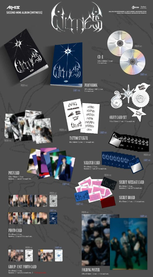 ALL(H)OURS - 2nd Mini Album [WITNESS]