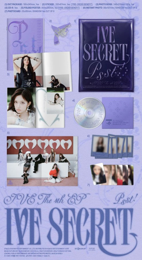 IVE - 4th EP [IVE SECRET] Standard Ver.