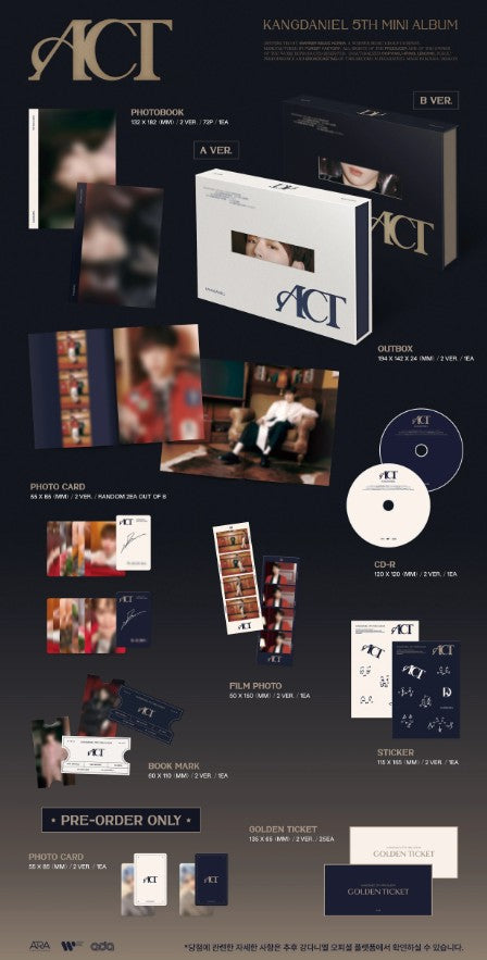 KANG DANIEL - 5th Mini Album [ACT]