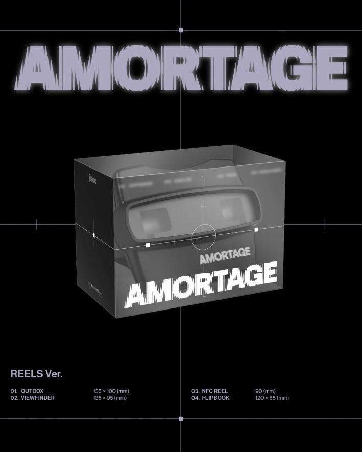 JISOO - Mini Album [AMORTAGE] REELS Ver.
