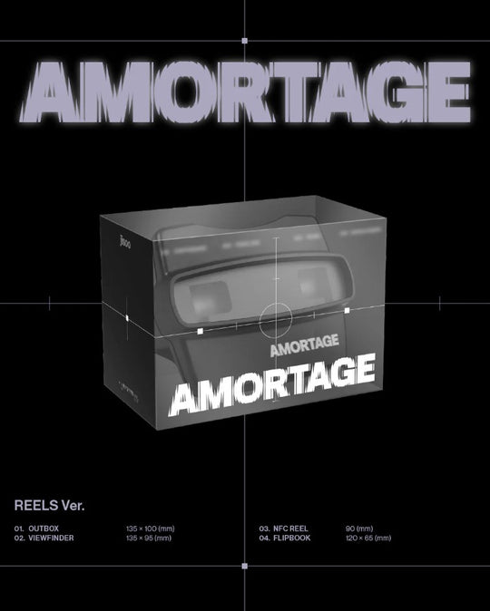 JISOO - Mini Album [AMORTAGE] REELS Ver.