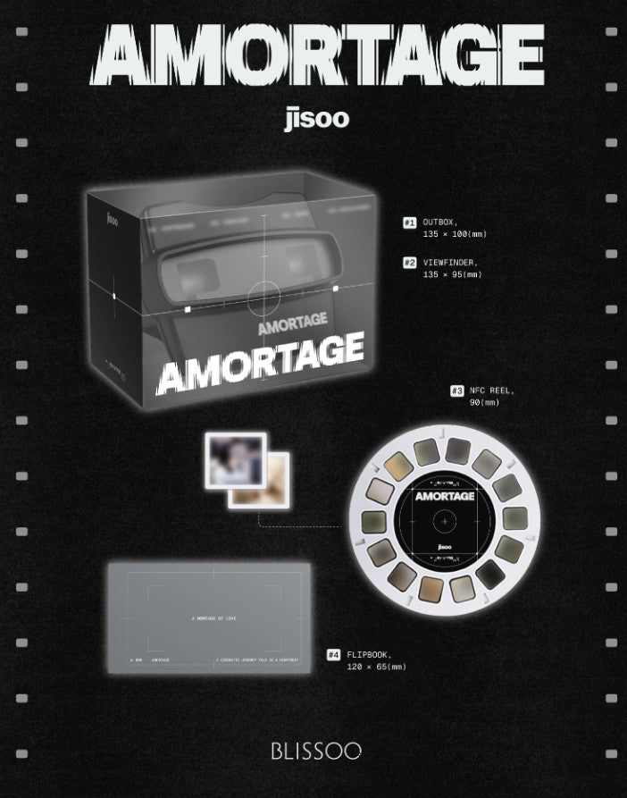 JISOO - Mini Album [AMORTAGE] REELS Ver.