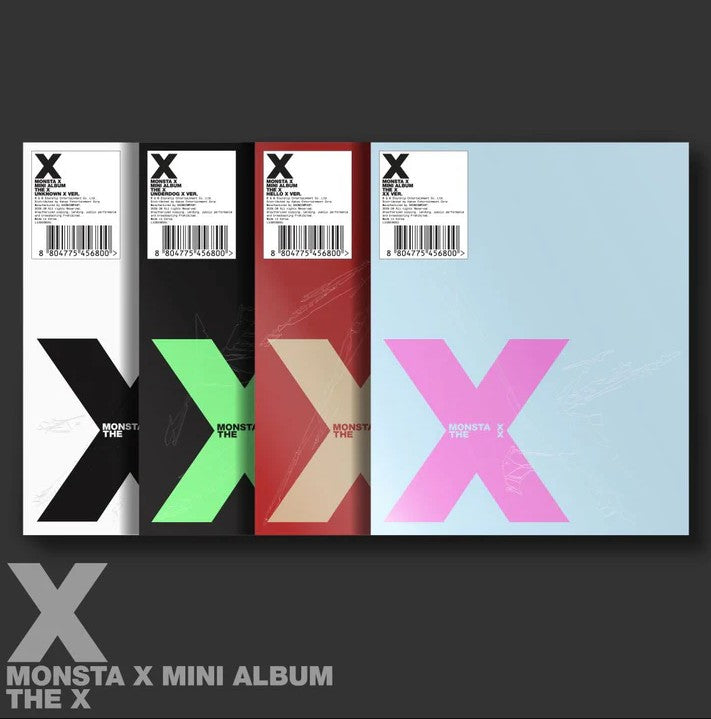 MONSTA X - 13th Mini Album [THE X] STANDARD Ver. – Aniime Shop General
