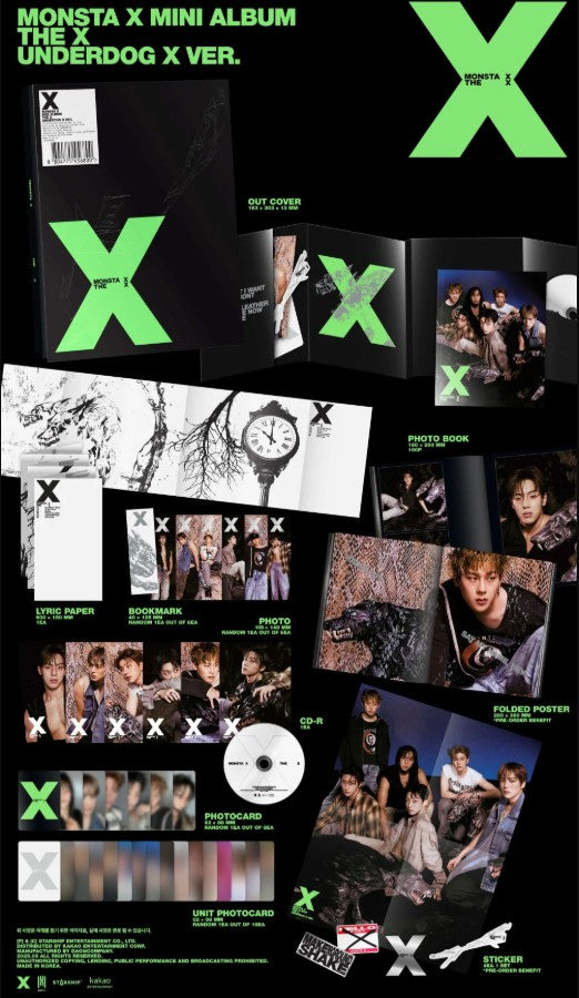 MONSTA X - 13th Mini Album [THE X] STANDARD Ver.