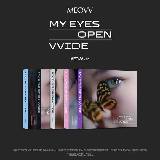 MEOVV - 1st EP Album [MY EYES OPEN VVIDE] MEOVV Ver.