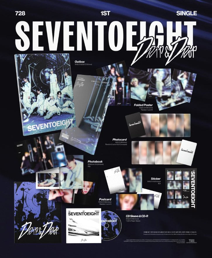 SEVENTOEIGHT - 1st Single [SEVENTOEIGHT]