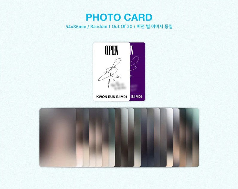 KWON EUN BI - OPEN [1ST MINI ALBUM]