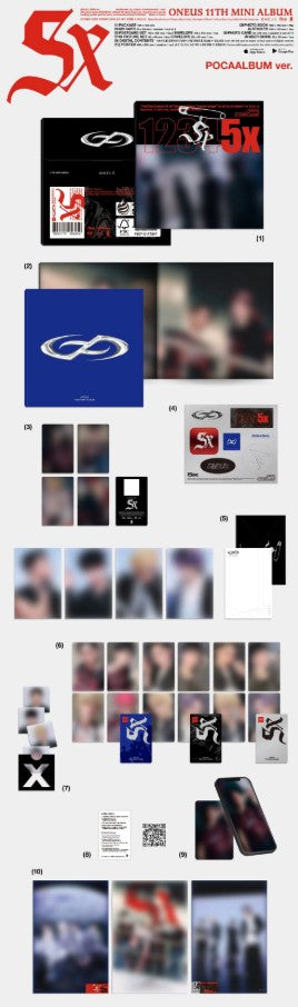 ONEUS - 11th Mini Album [5x] POCAALBUM Ver.