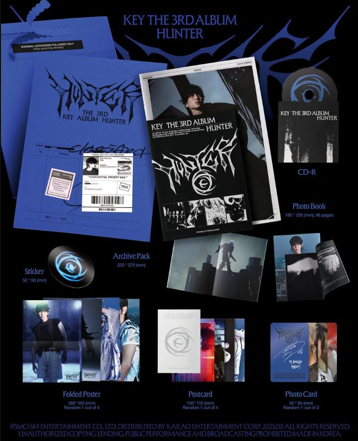 KEY - 3rd Album [HUNTER] Archive Ver.