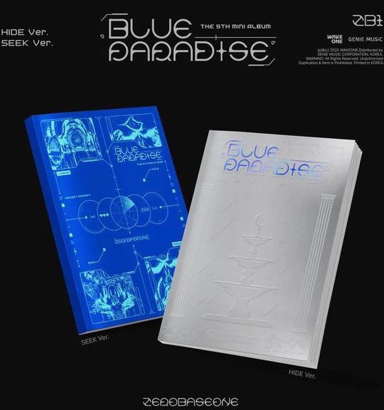 ZEROBASEONE - The 5th Mini Album [BLUE PARADISE] Standard Ver.