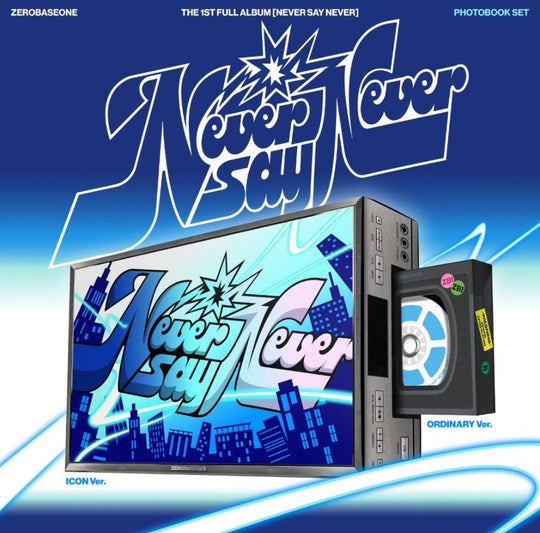 ZEROBASEONE - 1st Full Album [NEVER SAY NEVER] PHOTOBOOK Ver.(ICON & ORDINARY)