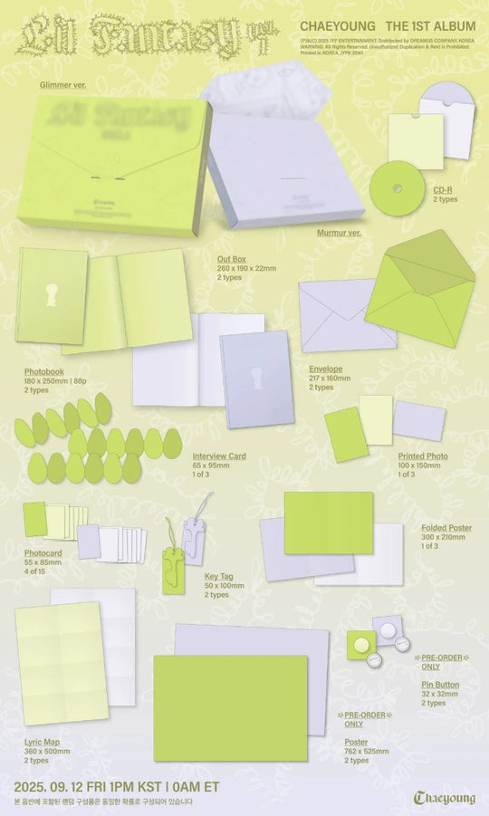 CHAEYOUNG - 1st Album [LIL FANTASY vol.1] Standard Ver.