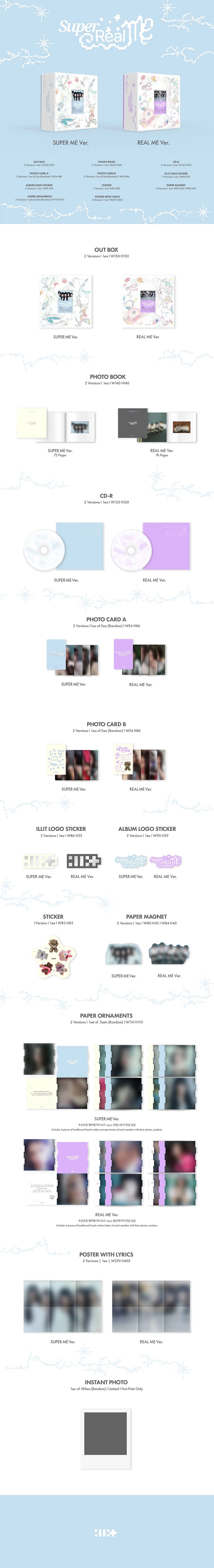 ILLIT - 1ST MINI ALBUM [SUPER REAL ME]