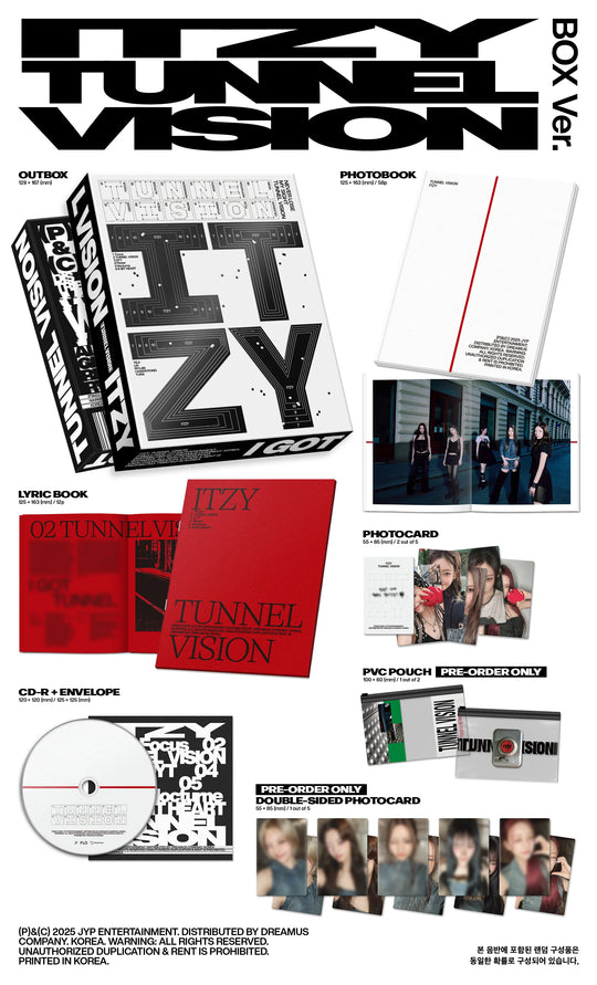 ITZY - [TUNNEL VISION] Box Ver.