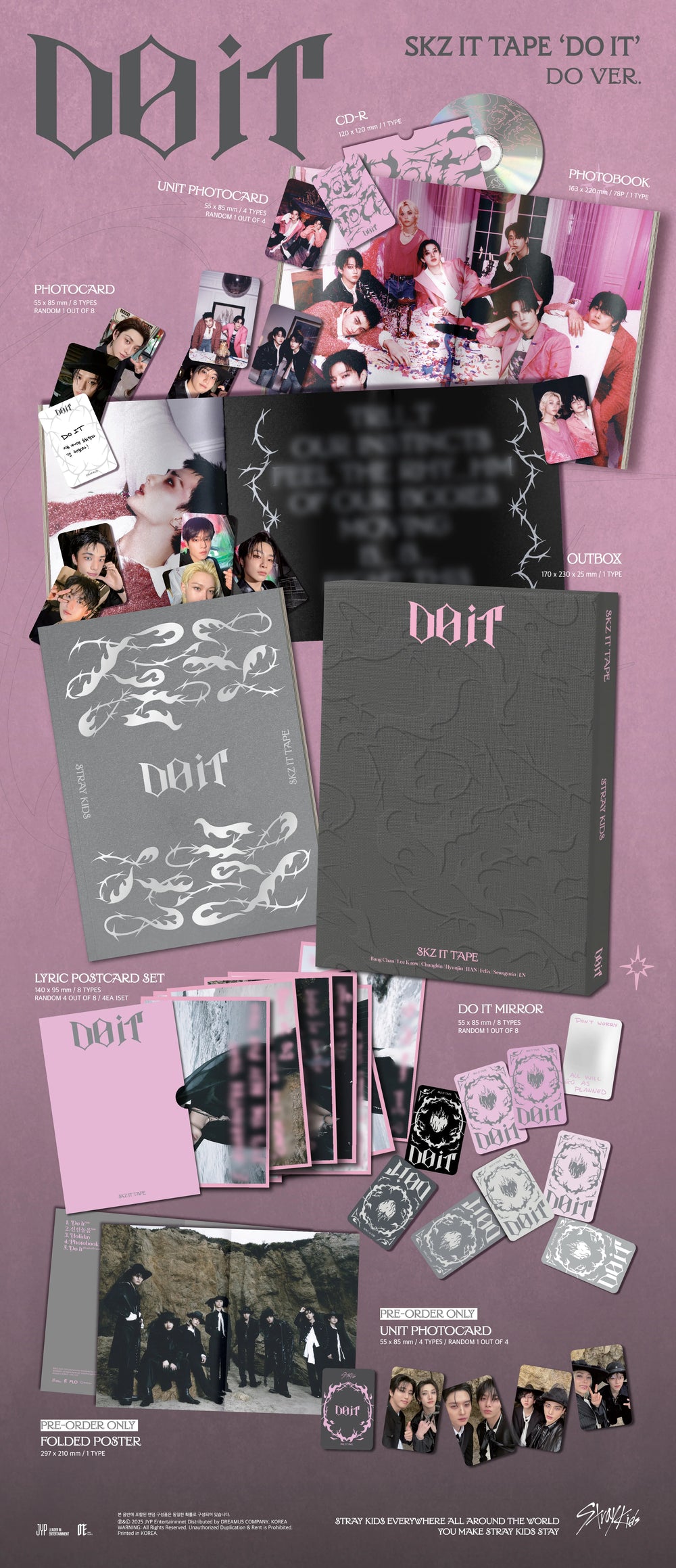 Stray Kids - SKZ IT TAPE [DO IT] DO Ver.
