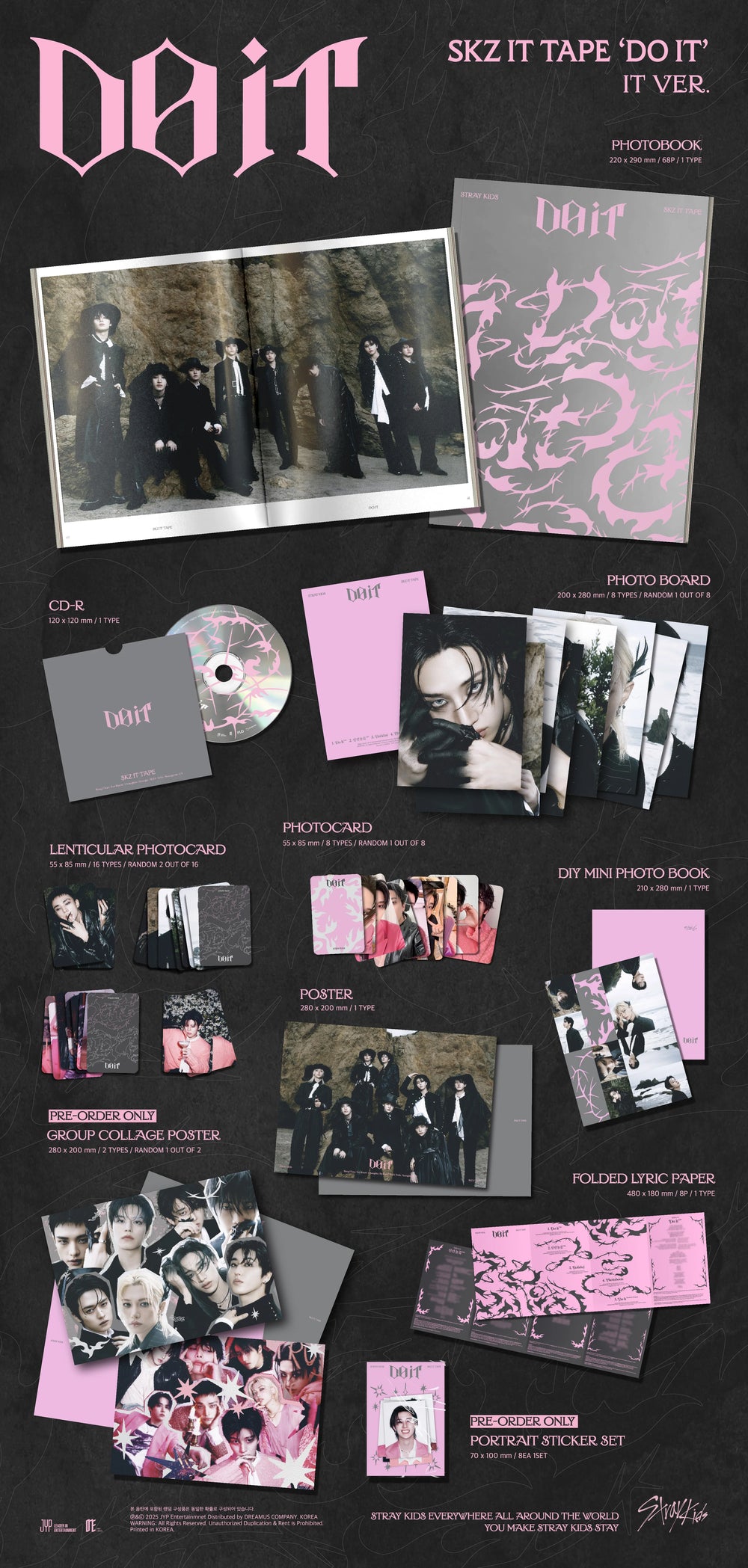 Stray Kids - SKZ IT TAPE [DO IT] IT Ver.
