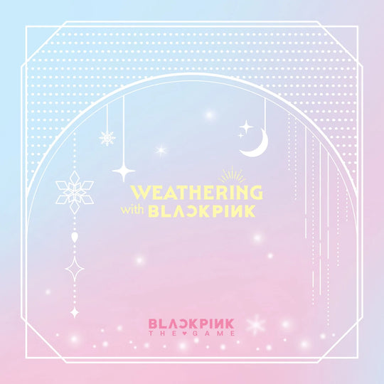 BLACKPINK - THE GAME PHOTOCARD COLLECTION [WEATHERING WITH BLACKPINK]