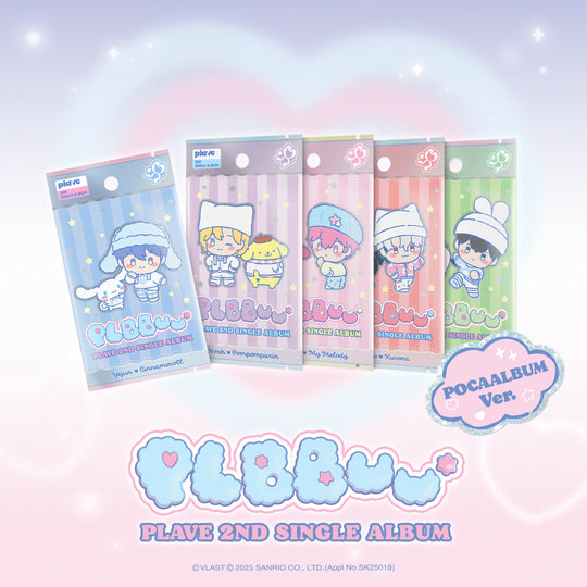 PLAVE - 2nd Single Album [PLBBUU] POCAALBUM Ver.