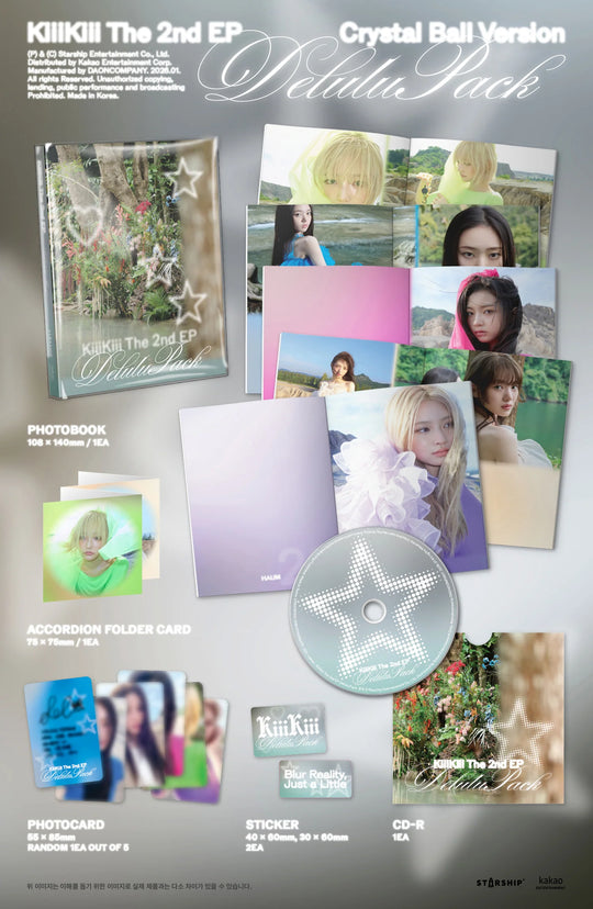 KiiiKiii - 2nd EP [Delulu Pack] Crystal Ball. Version
