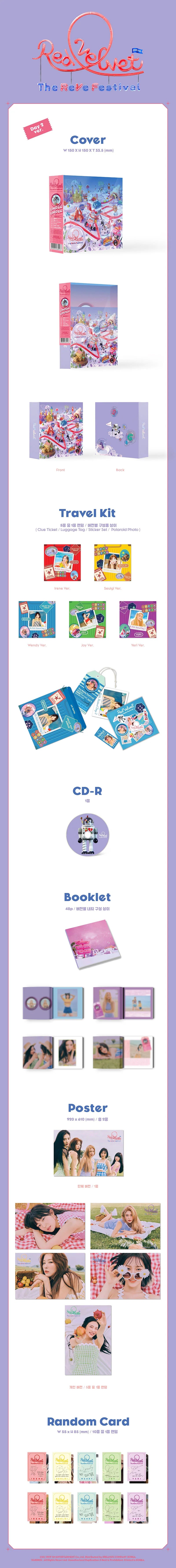 RED VELVET - The ReVe Festival Day 2 [MINI ALBUM] Day2. ver.