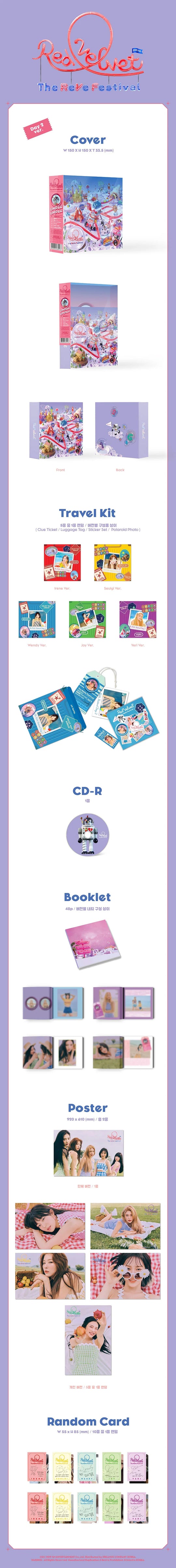 RED VELVET - The ReVe Festival Day 2 [MINI ALBUM] Day2. ver.