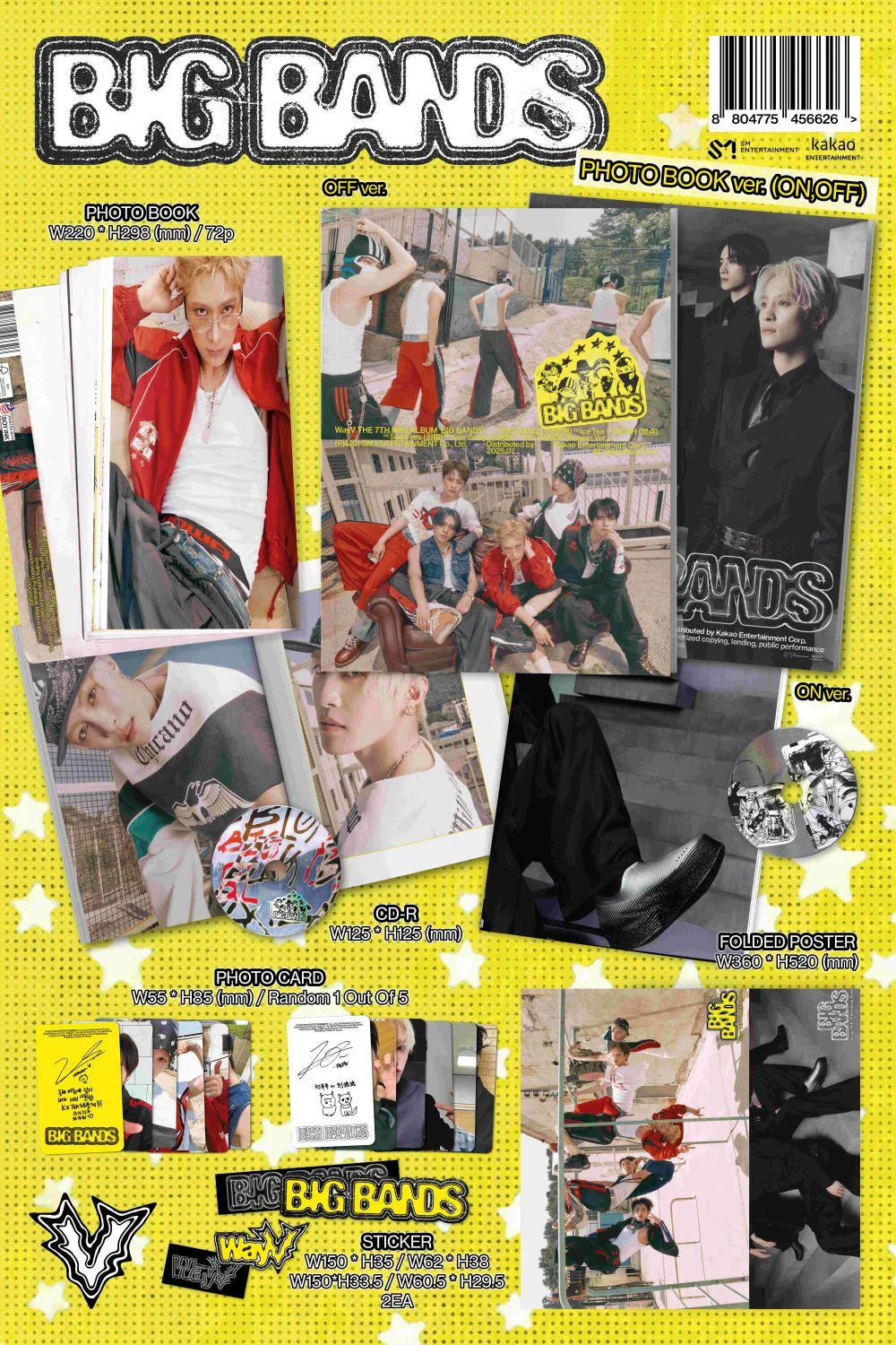 WayV - 7th Mini Album [BIG BANDS] PHOTO BOOK Ver.