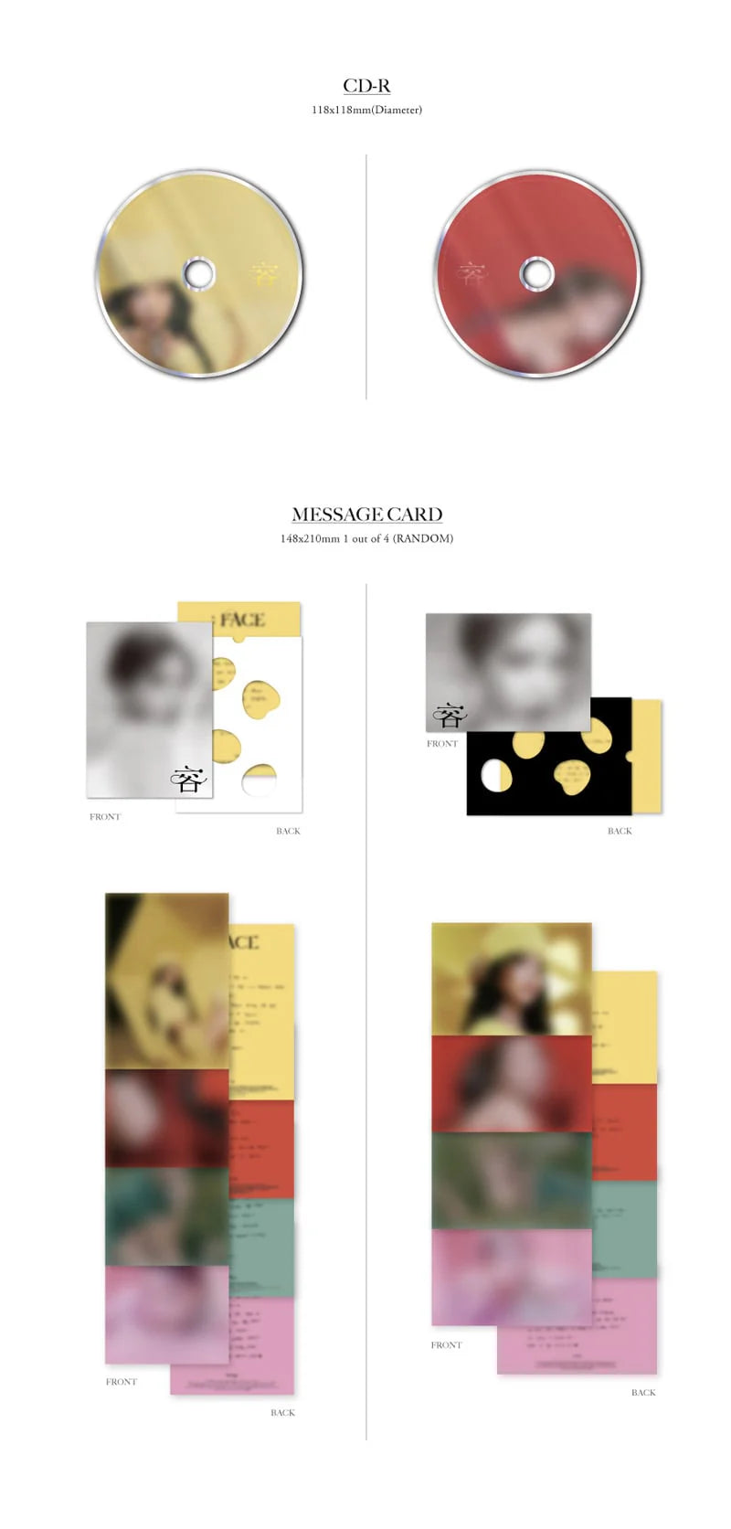 SOLAR - 容 : FACE [1ST MINI ALBUM]
